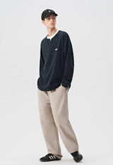 ヘンリーネックワッフルロンT U4108 - SINCEUMM