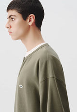 ヘンリーネックワッフルロンT U4108 - SINCEUMM