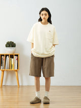 ドローコード付きワッフル生地Tシャツ U1947 - SINCEUMM