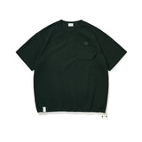 ドローコード付きワッフル生地Tシャツ U1947 - SINCEUMM
