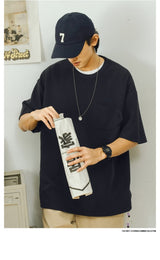 ドローコード付きワッフル生地Tシャツ U1947 - SINCEUMM