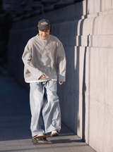 レトロウォッシュバギーデニム U5056 - SINCEUMM