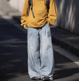 レトロウォッシュバギーデニム U5056 - SINCEUMM