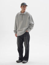 【379G】ハーフジップスウェット U26 - SINCEUMM