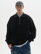 【379G】ハーフジップスウェット U26 - SINCEUMM