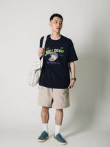 アメリカンレトロプリントTシャツ U2253 - SINCEUMM