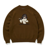 アニマルプリントニットセーター U2597 - SINCEUMM