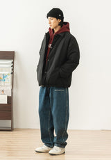 ウエスト伸縮ロゴ付きデニムパンツ N1081 - SINCEUMM