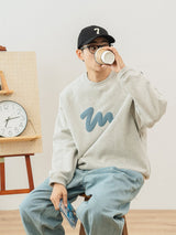 希少 発泡プリントカラースウェット U956 - SINCEUMM