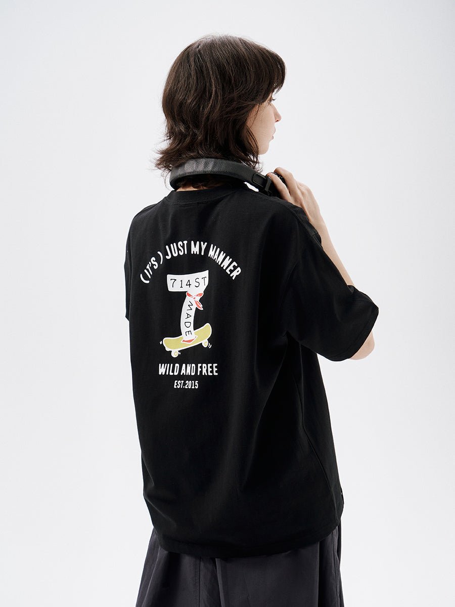 240グラム】スケートボードロゴプリントTシャツ U3612 – SINCEUMM 240グラム】スケートボードロゴプリントTシャツ U3612 – SINCEUMM