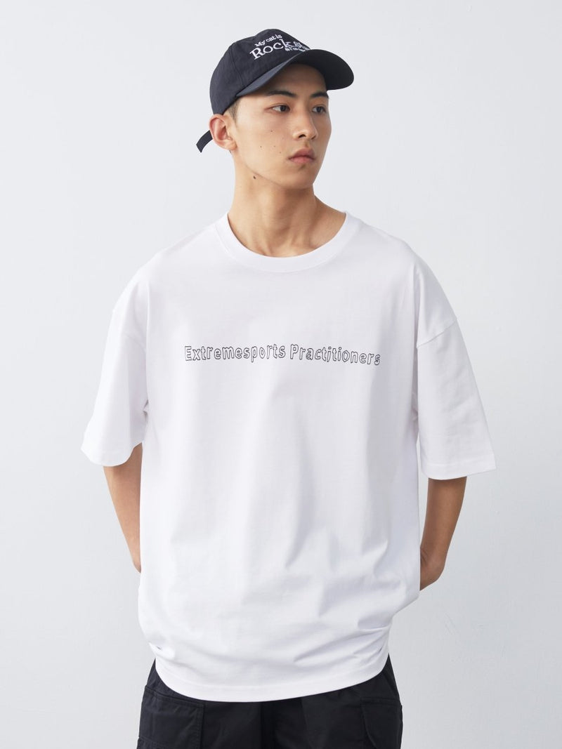 【300グラム】コットンカットアウト半袖Tシャツ　UN486 - SINCEUMM