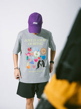 ポッププリントTシャツ U3797 - SINCEUMM