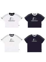 【300グラム】ロゴ入りリンガーTシャツ　U3817 - SINCEUMM