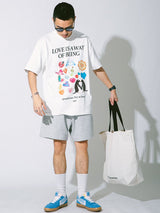 ポッププリントTシャツ U3797 - SINCEUMM