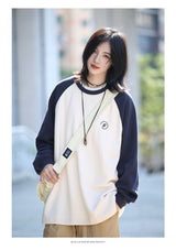 waffle fabric raglan sweatshirt　UN368 - SINCEUMM