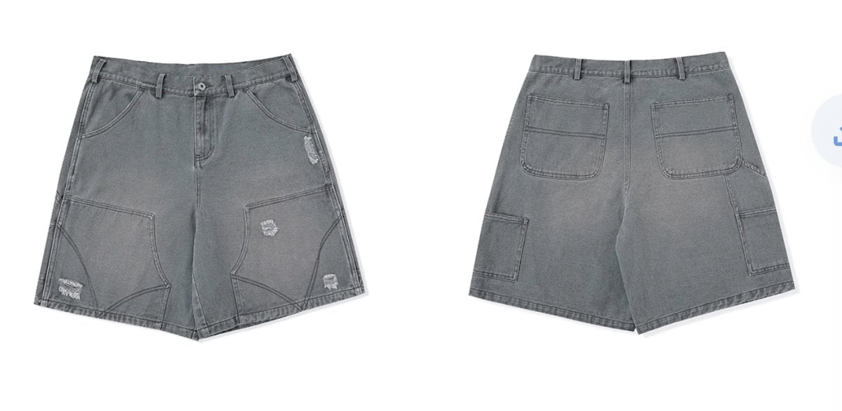 ダメージハーフデニムパンツ U3746 – SINCEUMM