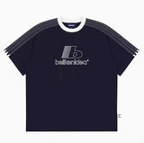 【300グラム】ロゴ入りリンガーTシャツ　U3817 - SINCEUMM