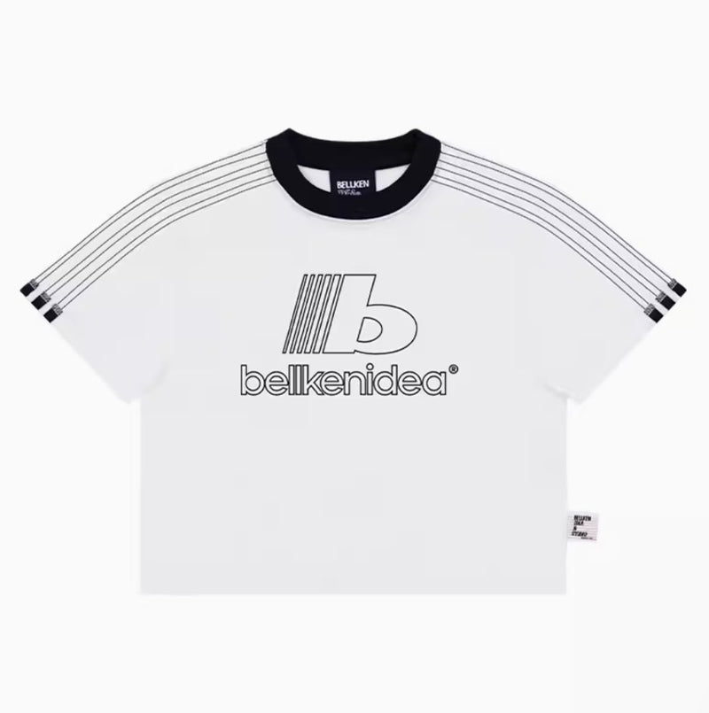 【300グラム】ロゴ入りリンガーTシャツ　U3817 - SINCEUMM