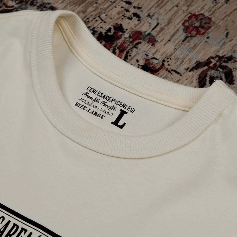 レトロプリントTシャツ U3871 - SINCEUMM