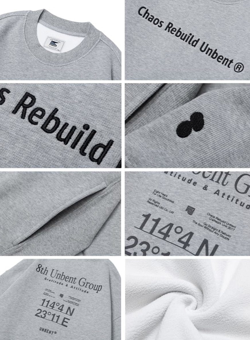Dime Classic Small Logo Crewneck / HEATHER GRAY (ダイム