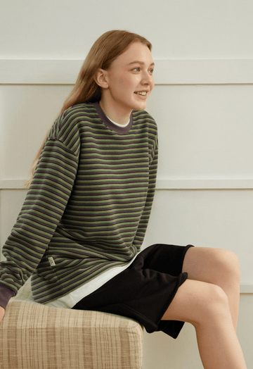 もちもち 起毛厚手ボーダーロンT U5088 – SINCEUMM