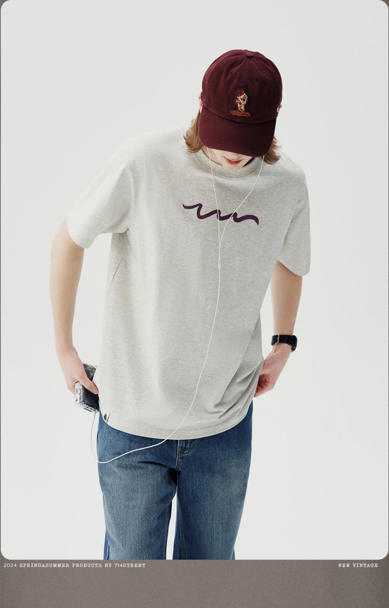 【240グラム】ベーシックグラフィックTシャツ U3369 - SINCEUMM