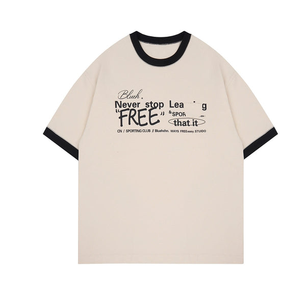 ルーズフィットリンガーTシャツ　UN354 - SINCEUMM