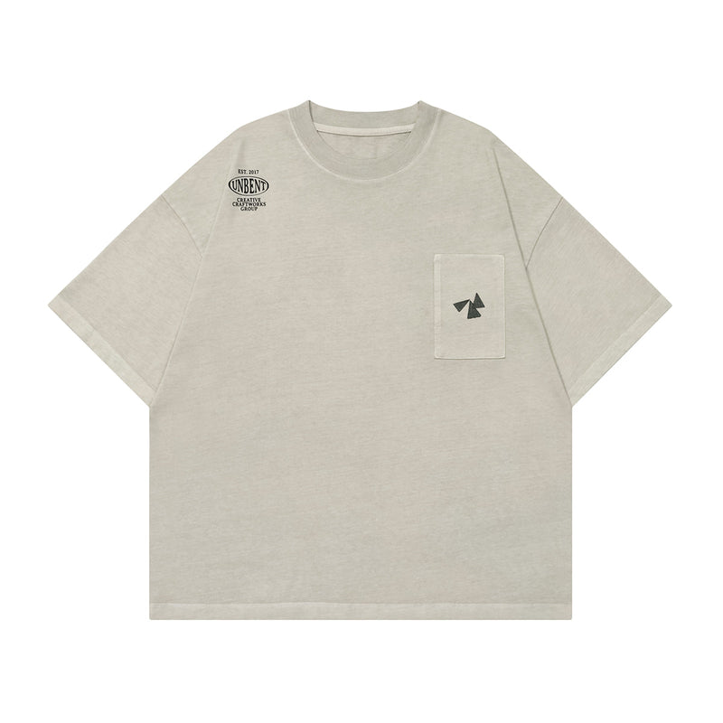 【310グラム】レトロウォッシュポケットTee　 U3750 - SINCEUMM