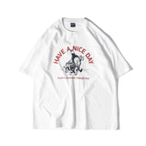 コーヒーandビールプリントTシャツ U3789 - SINCEUMM