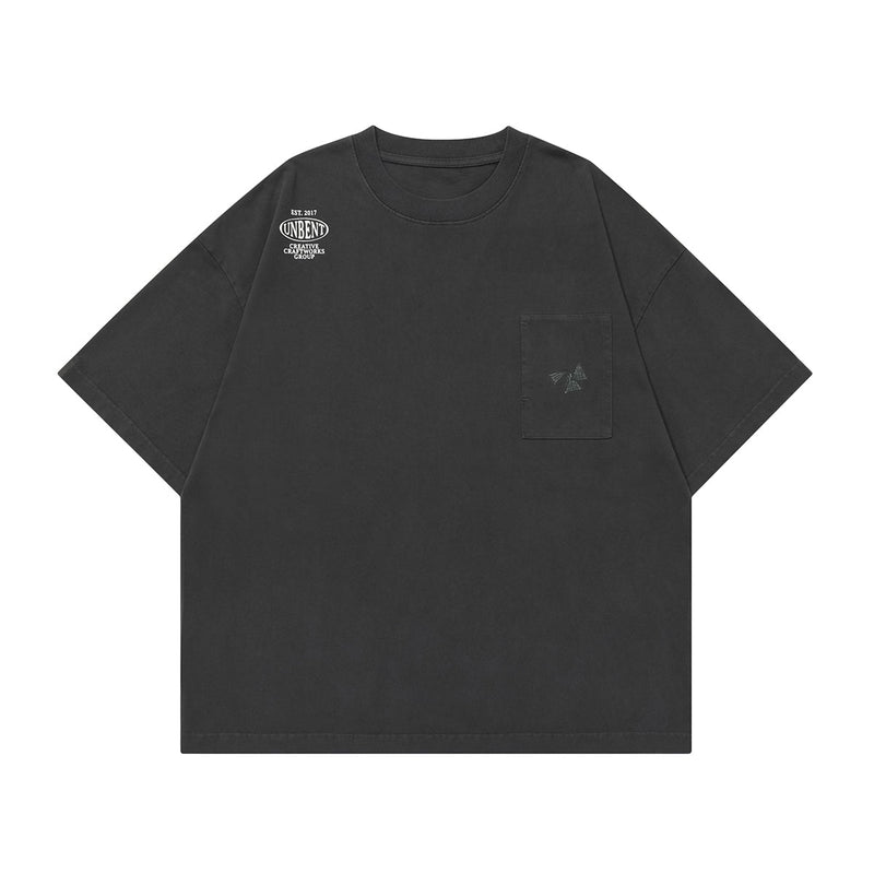 【310グラム】レトロウォッシュポケットTee　 U3750 - SINCEUMM