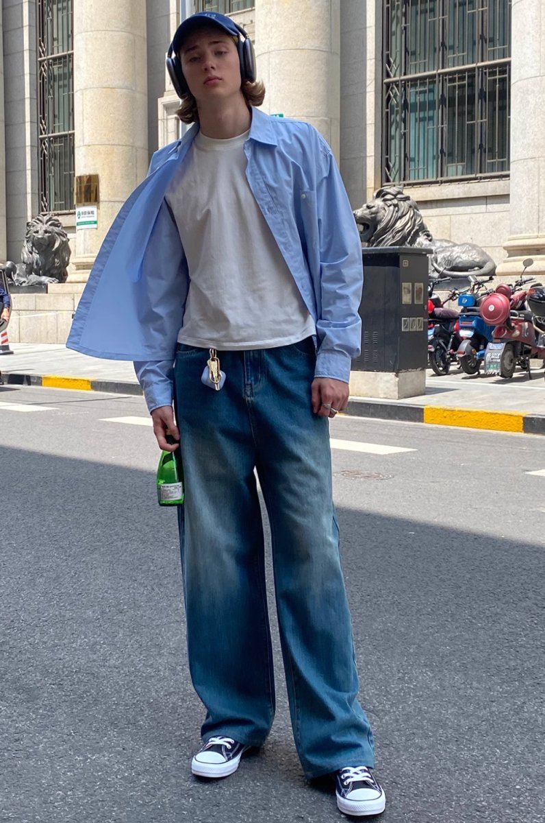 ウォッシュ加工ブルーデニム U4479 – SINCEUMM