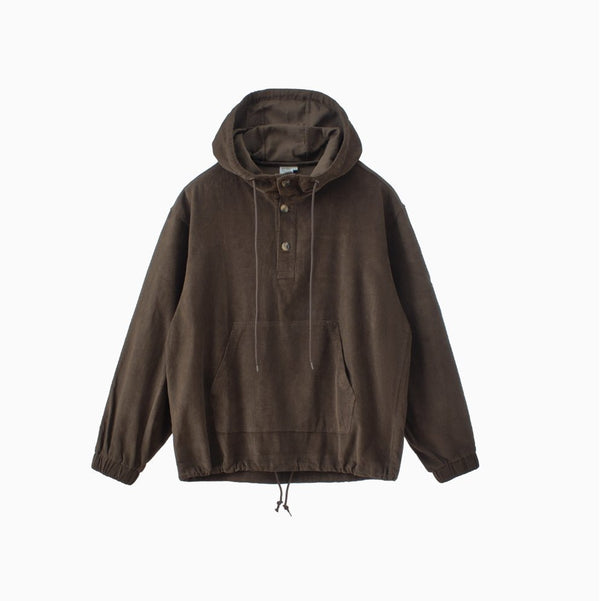 corduroy hoodie / ドローコード付きコーデュロイフーディ N4402 - SINCEUMM