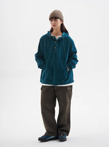 corduroy hoodie / ドローコード付きコーデュロイフーディ N4402 - SINCEUMM