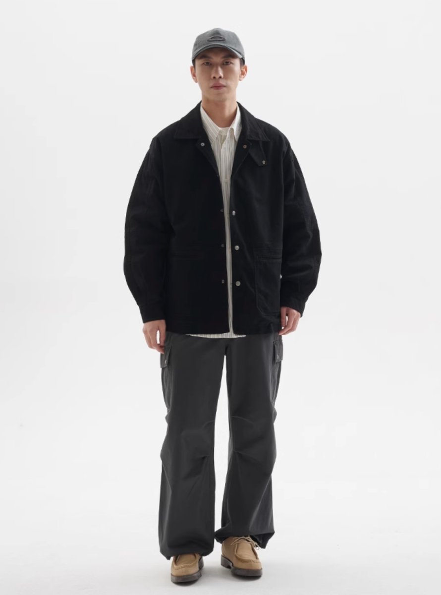 コーデュロイ襟ワークジャケット N201 – SINCEUMM