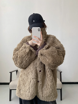 リバーシブルファーコート