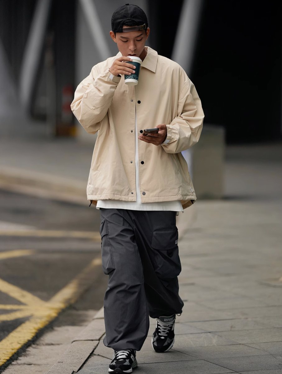 ルーズフィットコーチジャケット U2541 – SINCEUMM