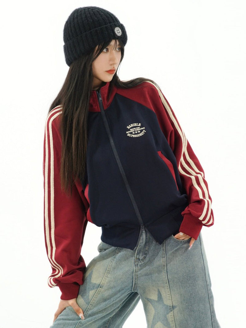 American casual style track jacket U8 - SINCEUMM