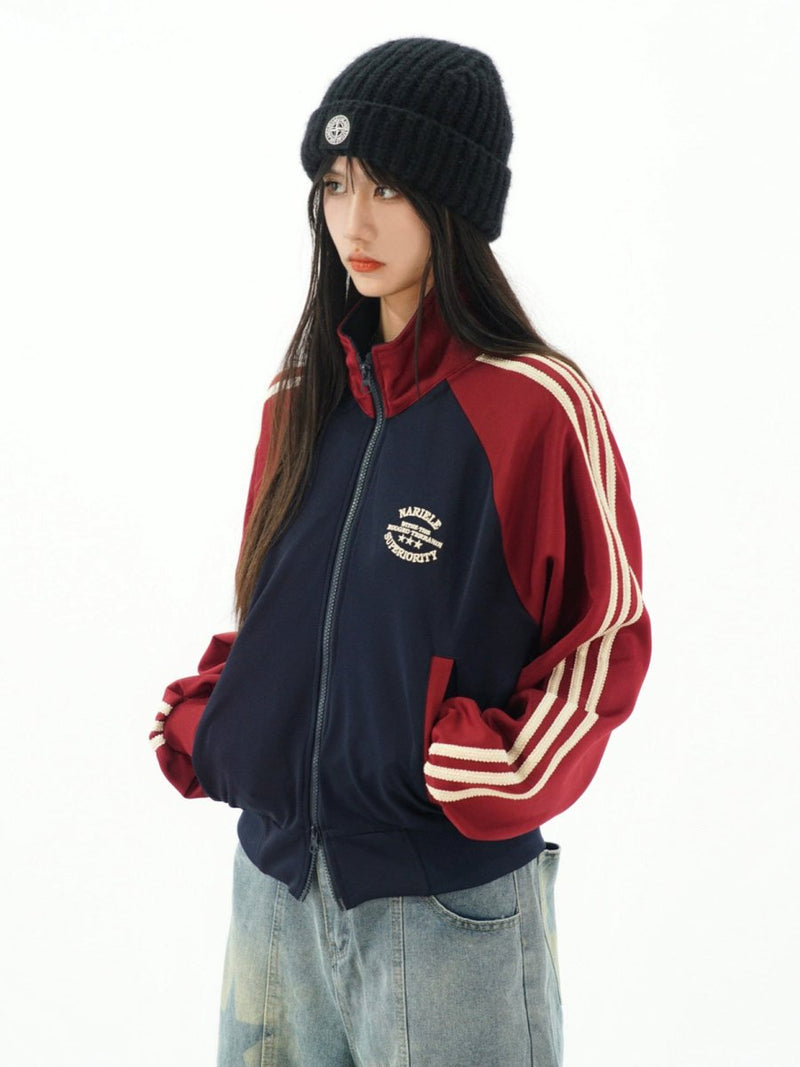 American casual style track jacket U8 - SINCEUMM