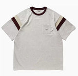 【300G】Retro contrast color Tshirt　N234 - SINCEUMM