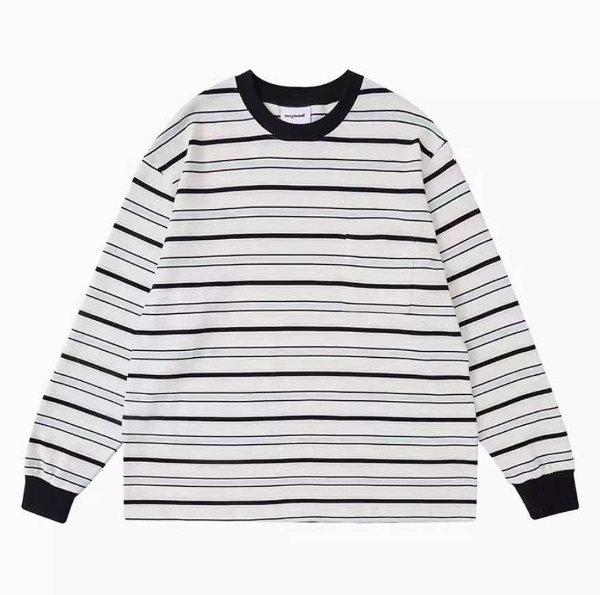 Border sweatshirt N162 – SINCEUMM